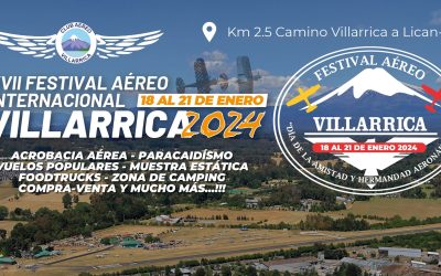 XVII Festival Aéreo Villarrica – 18 al 21 de Enero 2024